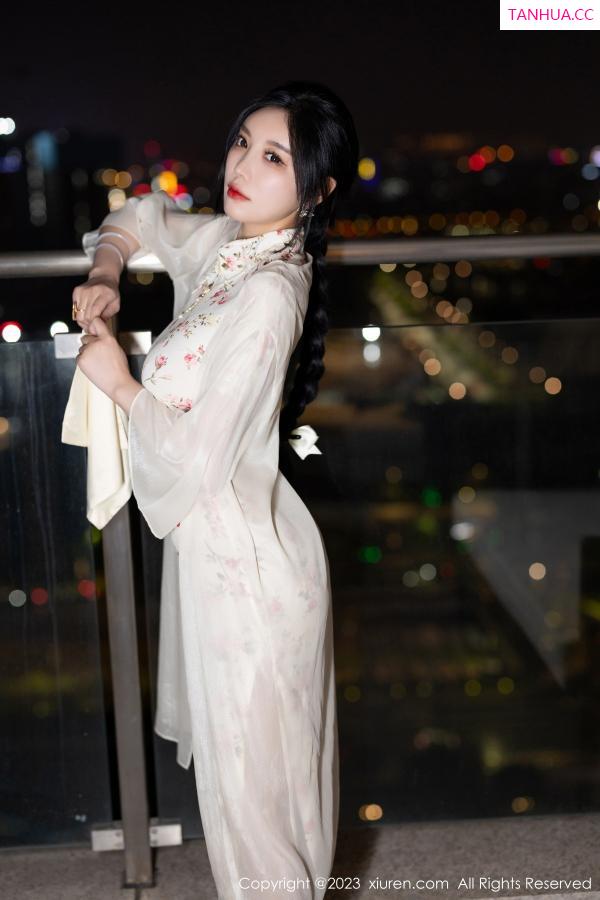 杨晨晨 sugar小甜心CC [XiuRen]高清写真图 2023.09.08 No.7363 杨晨晨Yome 旗袍美腿第4张图片